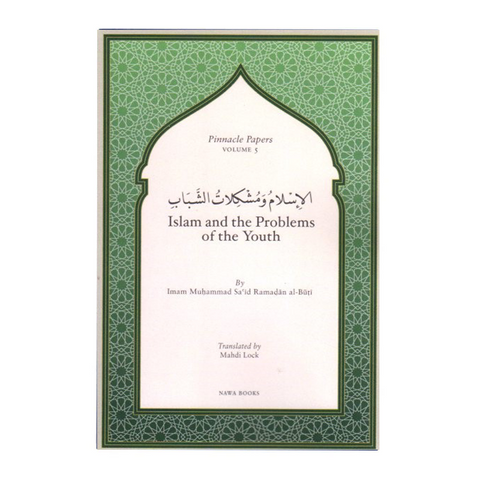 Book cover of 'Islam and the Problems of the Youth' with green decorative border
