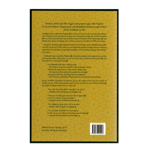 Back Book cover of 'Sending Prayers Upon the Prophet'