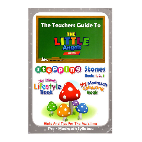 Cover of 'The Teachers Guide To The Little Angels Series' with colorful design and text.