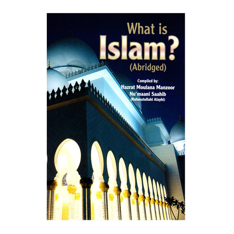 Book cover of 'What is Islam?' with a mosque and candles on a white background