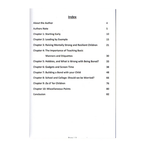 Advice to Muslim Parents