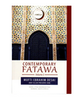 Book cover of 'Contemporary Fatawa Volume 3' with decorative design and text.