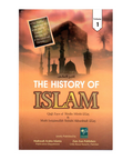 Book cover of 'The History of Islam' with a silhouette of a mosque and sunset design.