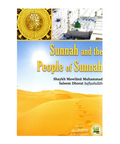 Book cover of 'Sunnah and the People of Sunnah' with desert and mosque imagery.