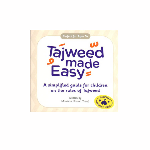Book cover of 'Tajweed Made Easy' on a white background