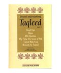 Book cover of 'Towards Understanding Taqleed' by Zam Zam Publishers on a white background
