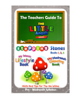 Cover of 'The Teachers Guide To The Little Angels Series' with colorful design and text.