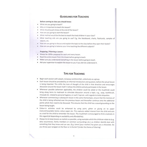 Teachers Guide to The Little Angels Series