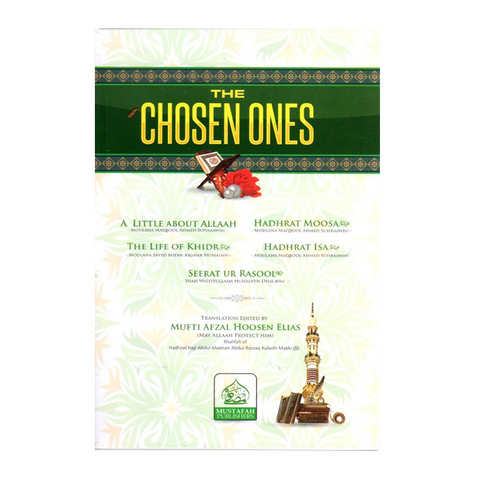 Book cover of 'The Chosen Ones' with green and white design