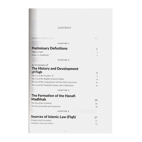 A Brief Introduction to the Hanafi Madhhab