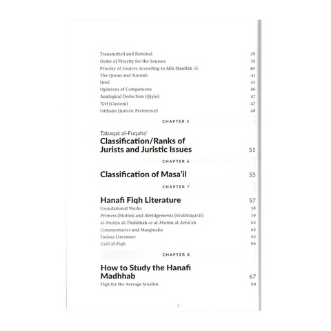 A Brief Introduction to the Hanafi Madhhab