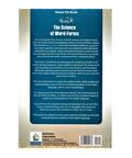 Back cover of a book titled 'The Science of Word-Forms' with text and Mustafah Publishers logo.