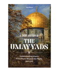 Book cover of 'A Short History of the Umayyads' with a golden dome on a blue sky background