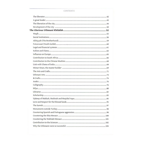 The Uthmani Khilafah (Guidebook for islamic sites in Istanbul)